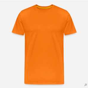 T-skjorte Oransje